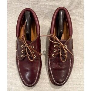 Timberland Classic 3 Eye Lug Oxblood Burgundy Boat Shoes 50009 Men’s 11.5